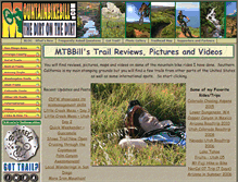 Tablet Screenshot of mountainbikebill.com